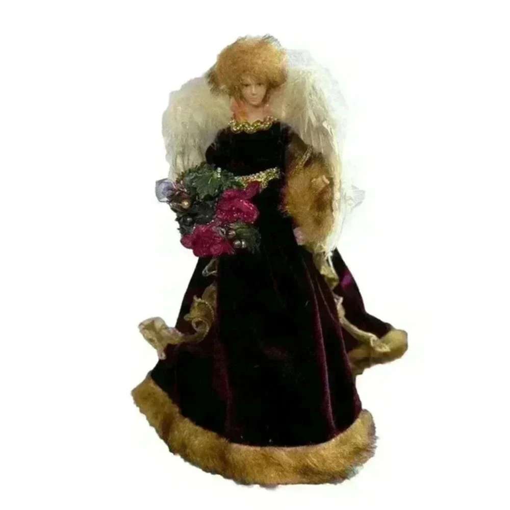 Vintage Christmas Angel Tree Topper 16